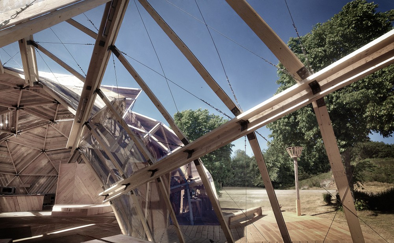 Illustration for article titled This Amazing Geodesic Dome Houses a Danish Political Throwdown